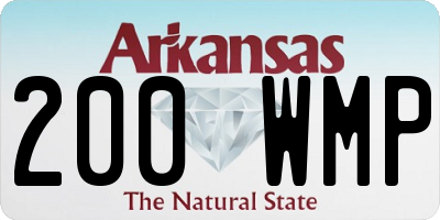 AR license plate 200WMP
