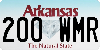 AR license plate 200WMR