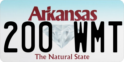 AR license plate 200WMT