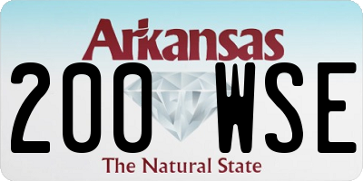 AR license plate 200WSE