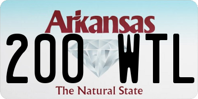 AR license plate 200WTL