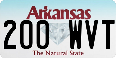 AR license plate 200WVT