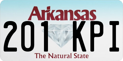 AR license plate 201KPI