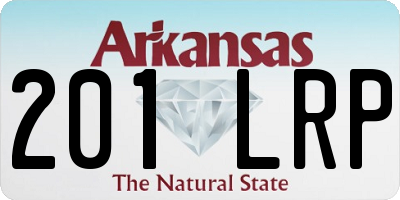 AR license plate 201LRP