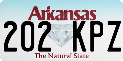 AR license plate 202KPZ