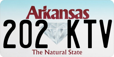 AR license plate 202KTV
