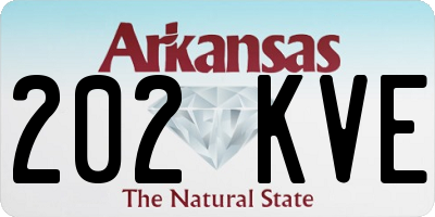 AR license plate 202KVE