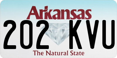 AR license plate 202KVU