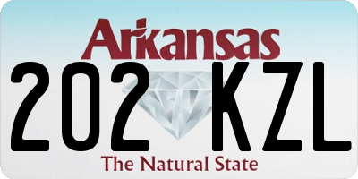 AR license plate 202KZL