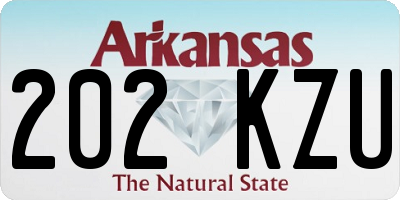 AR license plate 202KZU