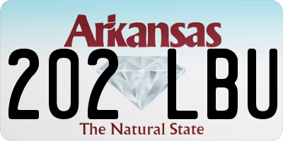 AR license plate 202LBU