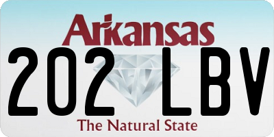 AR license plate 202LBV