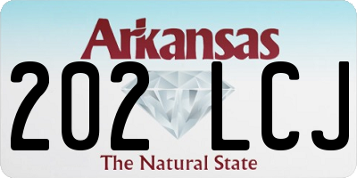 AR license plate 202LCJ