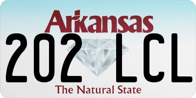 AR license plate 202LCL