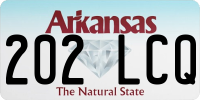 AR license plate 202LCQ