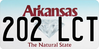 AR license plate 202LCT