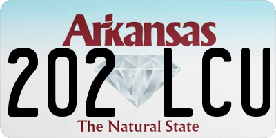 AR license plate 202LCU