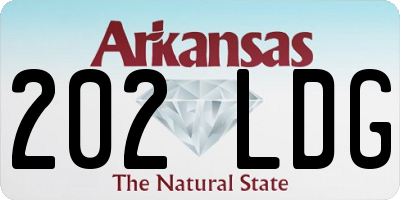 AR license plate 202LDG