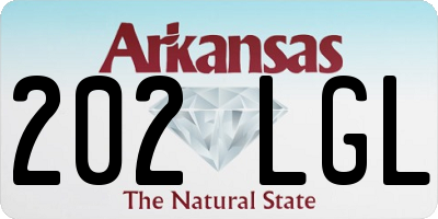 AR license plate 202LGL