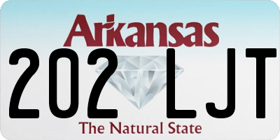 AR license plate 202LJT