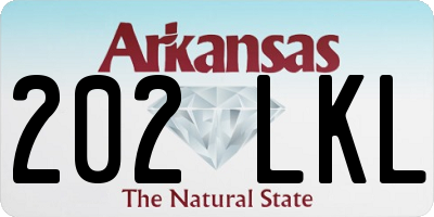 AR license plate 202LKL