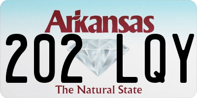AR license plate 202LQY