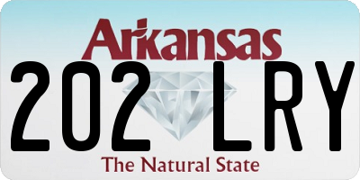 AR license plate 202LRY