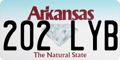AR license plate 202LYB