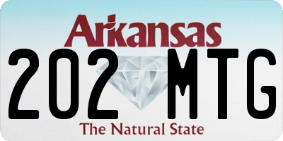 AR license plate 202MTG