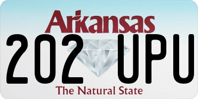 AR license plate 202UPU