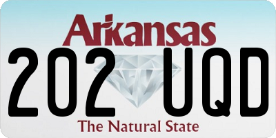 AR license plate 202UQD