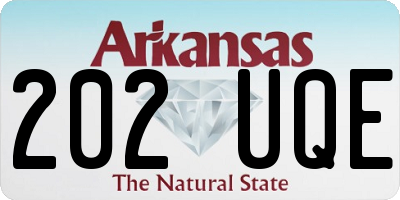 AR license plate 202UQE