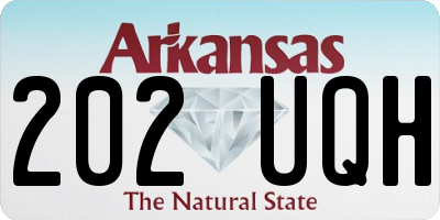 AR license plate 202UQH