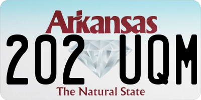 AR license plate 202UQM