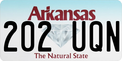 AR license plate 202UQN