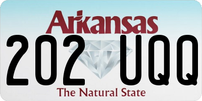 AR license plate 202UQQ