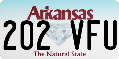 AR license plate 202VFU