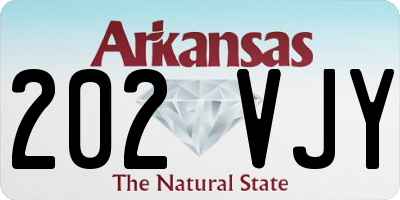 AR license plate 202VJY