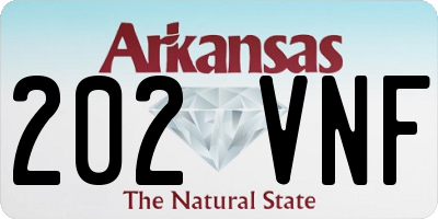 AR license plate 202VNF
