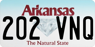 AR license plate 202VNQ