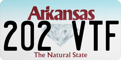 AR license plate 202VTF