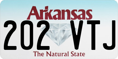 AR license plate 202VTJ