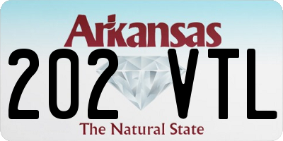 AR license plate 202VTL