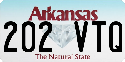 AR license plate 202VTQ