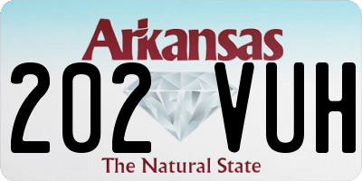 AR license plate 202VUH