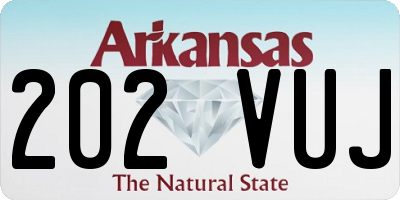 AR license plate 202VUJ
