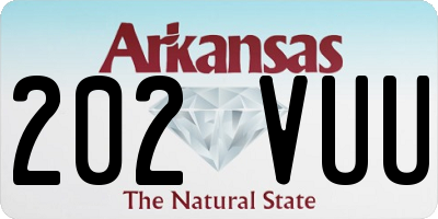 AR license plate 202VUU