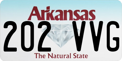 AR license plate 202VVG