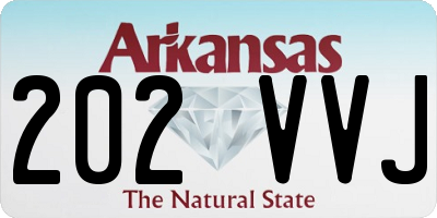 AR license plate 202VVJ