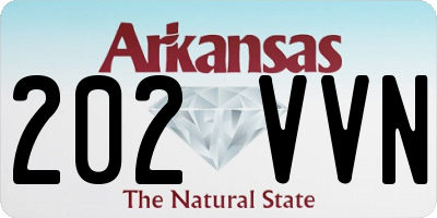 AR license plate 202VVN